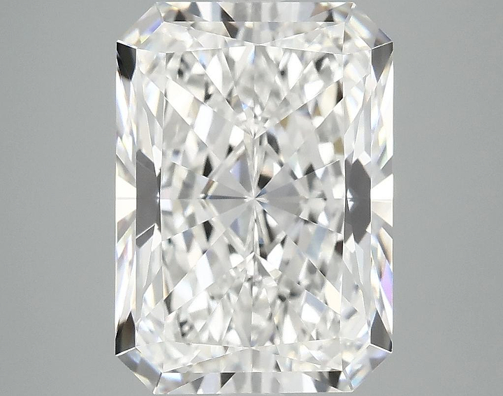 4.98 Carat Radiant Shaped Ideal Cut VVS2 IGI Certified Lab Grown Diamond