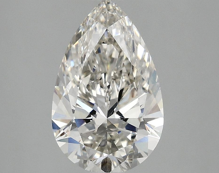 2.1 Carat Pear Shaped Ideal Cut VVS2 IGI Certified Lab Grown Diamond