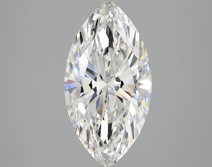 2.08 Carat Marquise Shaped Ideal Cut VVS2 IGI Certified Lab Grown Diamond