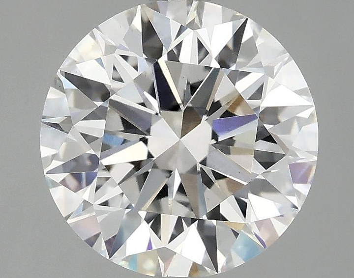 3.08 Carat Round Shaped Ideal Cut VS1 IGI Certified Lab Grown Diamond