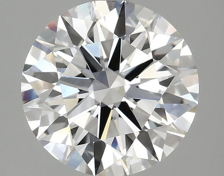 2.58 Carat Round Shaped Ideal Cut VVS2 IGI Certified Lab Grown Diamond