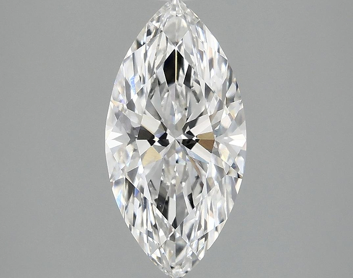 1.89 Carat Marquise Shaped Ideal Cut VVS2 IGI Certified Lab Grown Diamond