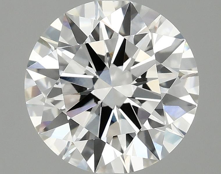2.42 Carat Round Shaped Ideal Cut VVS2 IGI Certified Lab Grown Diamond