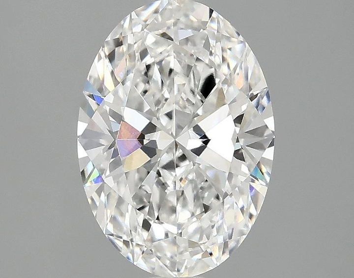 2.07 Carat Oval Shaped Ideal Cut VVS2 IGI Certified Lab Grown Diamond