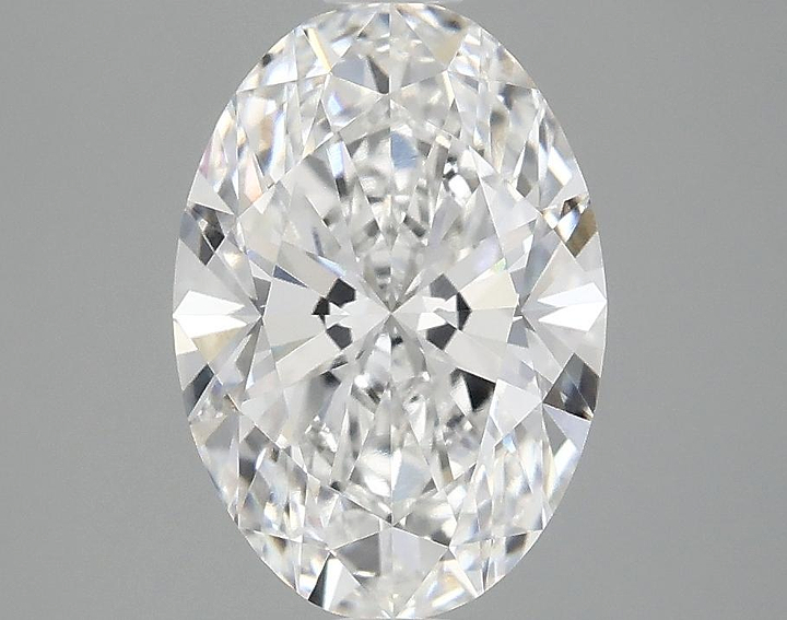 2.09 Carat Oval Shaped Ideal Cut VVS2 IGI Certified Lab Grown Diamond