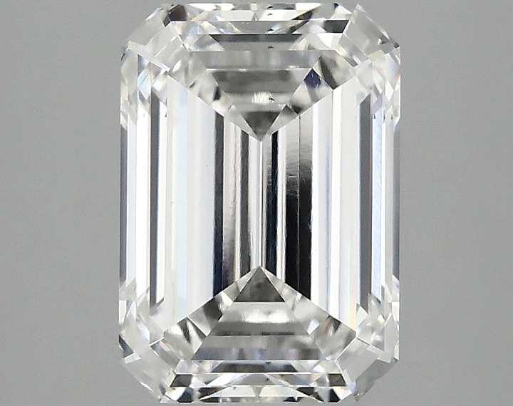 2.88 Carat Emerald Shaped Ideal Cut VS2 IGI Certified Lab Grown Diamond