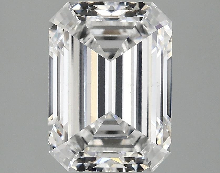 3.03 Carat Emerald Shaped Excellent Cut VS2 IGI Certified Lab Grown Diamond