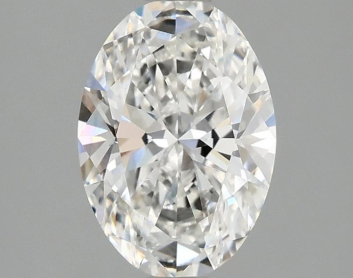 1.5 Carat Oval Shaped Ideal Cut VVS2 IGI Certified Lab Grown Diamond