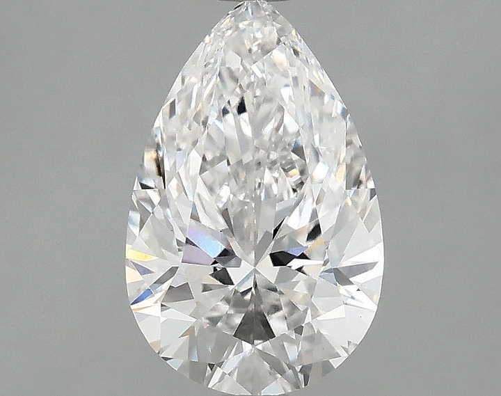2.05 Carat Pear Shaped Ideal Cut VS1 IGI Certified Lab Grown Diamond