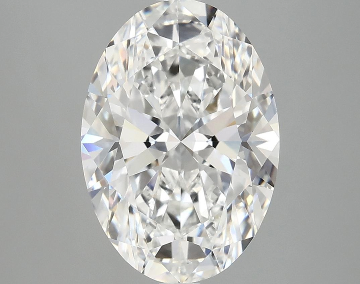 4.07 Carat Oval Shaped Ideal Cut VVS2 IGI Certified Lab Grown Diamond