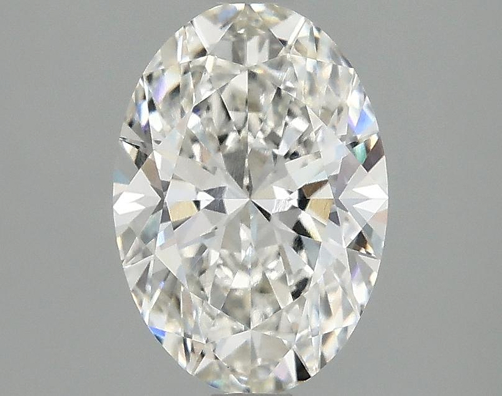 1.63 Carat Oval Shaped Ideal Cut VVS2 IGI Certified Lab Grown Diamond
