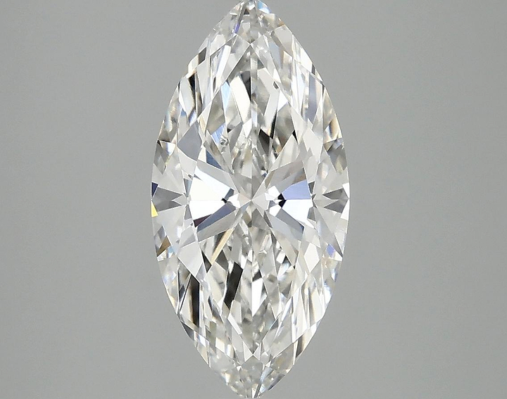 2.02 Carat Marquise Shaped Excellent Cut VVS2 IGI Certified Lab Grown Diamond