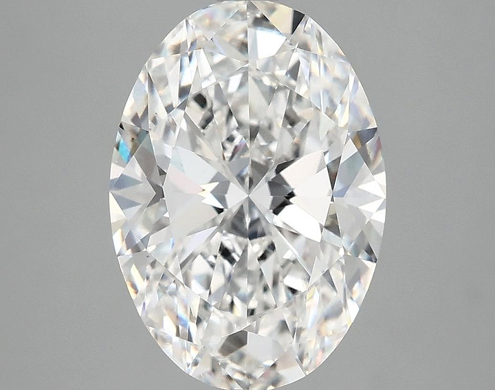 3.95 Carat Oval Shaped Ideal Cut VS1 IGI Certified Lab Grown Diamond