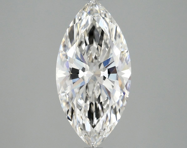 2.52 Carat Marquise Shaped Ideal Cut VVS2 IGI Certified Lab Grown Diamond