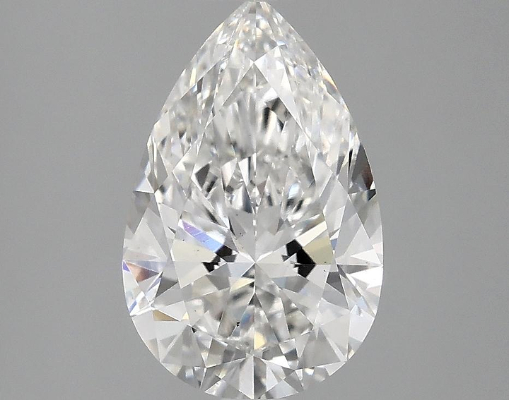 2.05 Carat Pear Shaped Ideal Cut VS2 IGI Certified Lab Grown Diamond