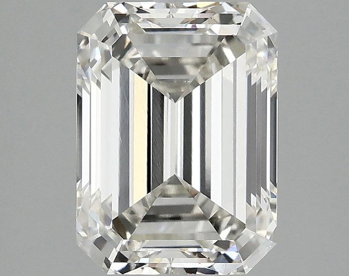2.9 Carat Emerald Shaped Excellent Cut VVS2 IGI Certified Lab Grown Diamond