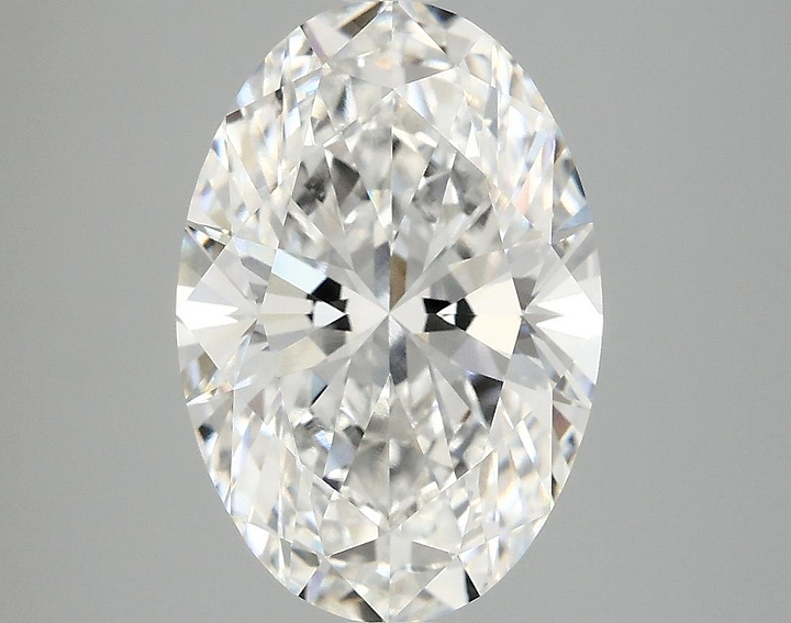 3.95 Carat Oval Shaped Ideal Cut VVS2 IGI Certified Lab Grown Diamond