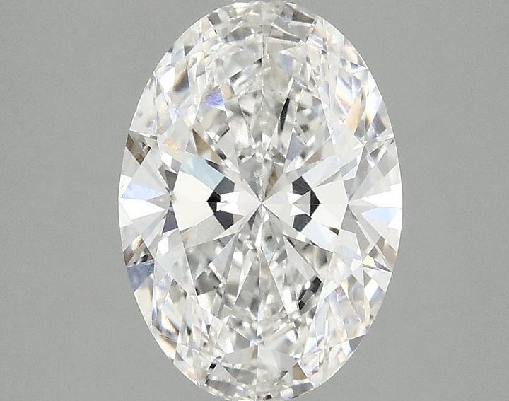 2.07 Carat Oval Shaped Ideal Cut VVS2 IGI Certified Lab Grown Diamond