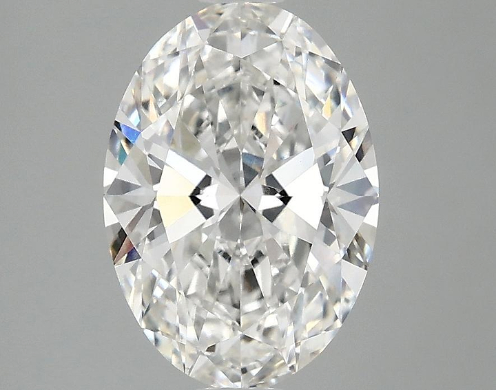 2.07 Carat Oval Shaped Ideal Cut VVS2 IGI Certified Lab Grown Diamond