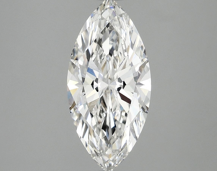2.04 Carat Marquise Shaped Excellent Cut VS1 IGI Certified Lab Grown Diamond