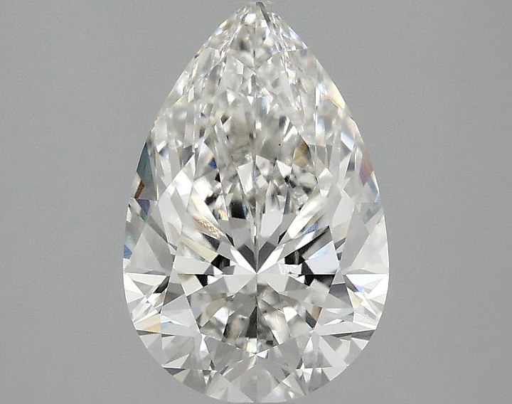 2.02 Carat Pear Shaped Excellent Cut VVS2 IGI Certified Lab Grown Diamond