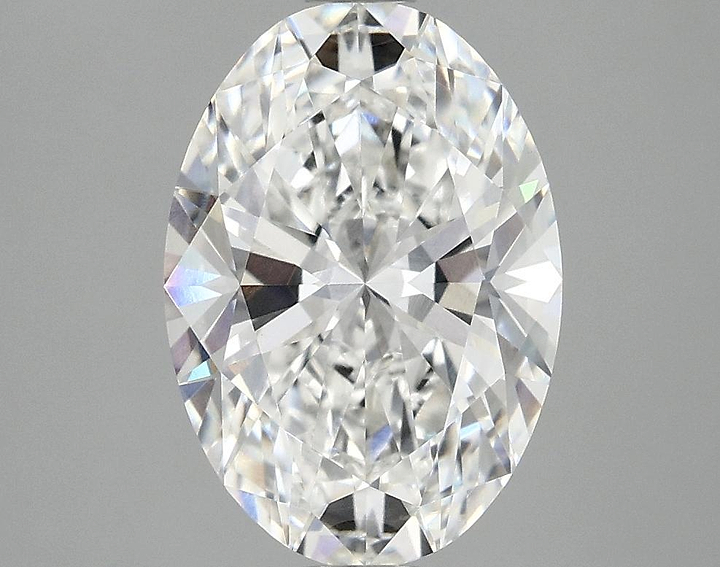 3.07 Carat Oval Shaped Ideal Cut VVS2 IGI Certified Lab Grown Diamond