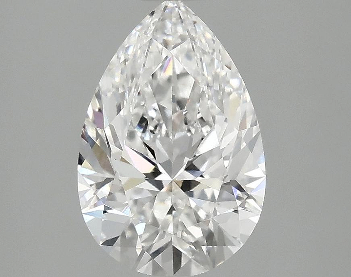 2.0 Carat Pear Shaped Excellent Cut VVS2 IGI Certified Lab Grown Diamond
