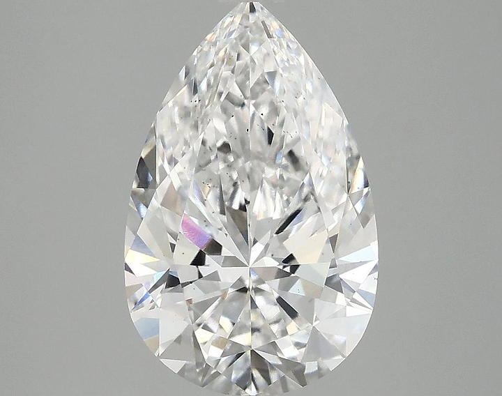 3.08 Carat Pear Shaped Ideal Cut VS2 IGI Certified Lab Grown Diamond