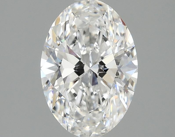 1.45 Carat Oval Shaped Ideal Cut VVS2 IGI Certified Lab Grown Diamond