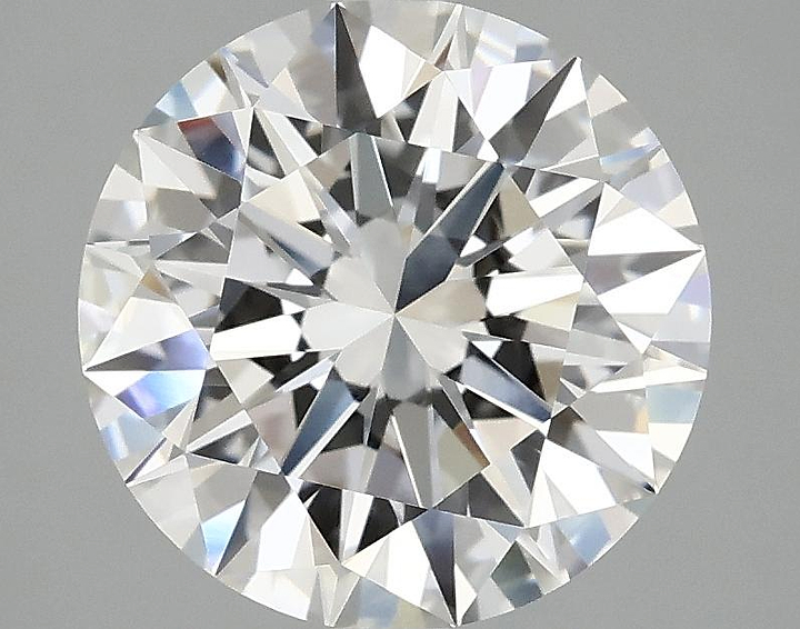 3.03 Carat Round Shaped Ideal Cut VVS2 IGI Certified Lab Grown Diamond