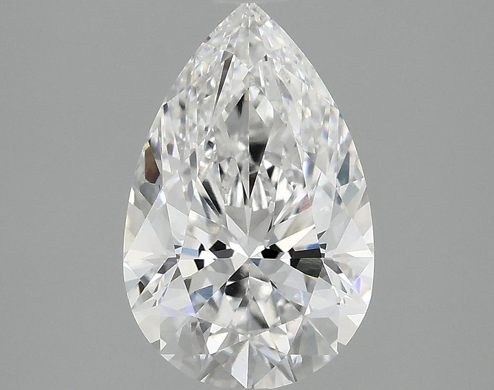 2.04 Carat Pear Shaped Ideal Cut VVS2 IGI Certified Lab Grown Diamond
