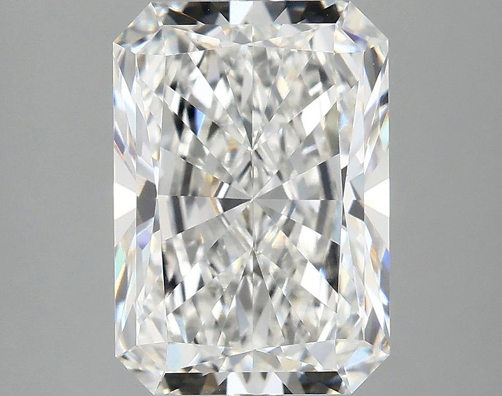 4.09 Carat Radiant Shaped Ideal Cut VVS2 IGI Certified Lab Grown Diamond