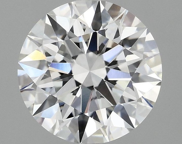 2.01 Carat Round Shaped Ideal Cut VVS2 IGI Certified Lab Grown Diamond