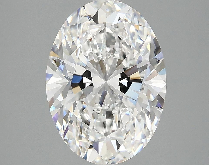 3.07 Carat Oval Shaped Excellent Cut VVS2 IGI Certified Lab Grown Diamond