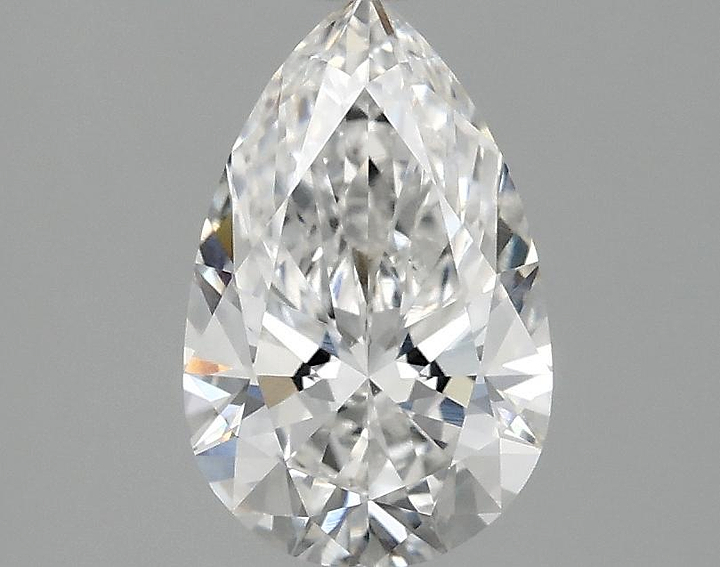 1.38 Carat Pear Shaped Ideal Cut VVS2 IGI Certified Lab Grown Diamond