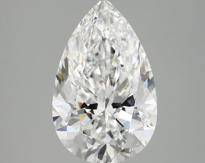 3.07 Carat Pear Shaped Ideal Cut VS1 IGI Certified Lab Grown Diamond