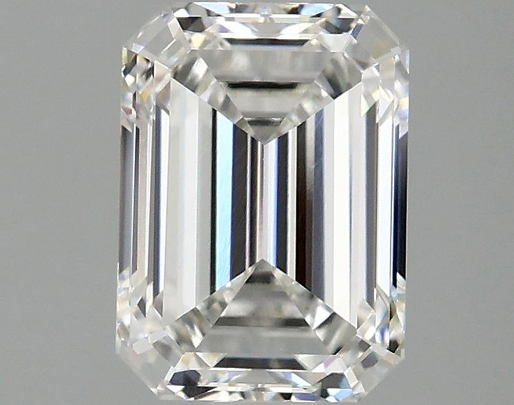 2.06 Carat Emerald Shaped Excellent Cut VVS2 IGI Certified Lab Grown Diamond