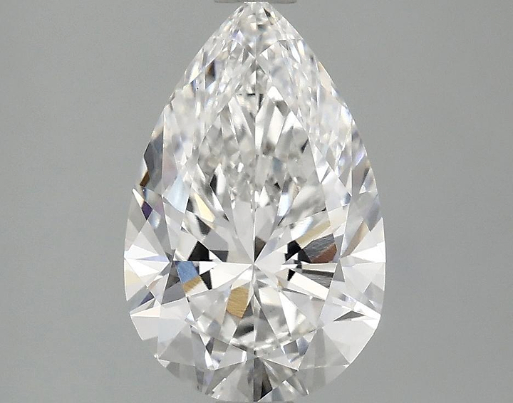 2.03 Carat Pear Shaped Ideal Cut VS1 IGI Certified Lab Grown Diamond