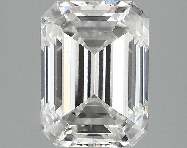 2.09 Carat Emerald Shaped Excellent Cut VS1 IGI Certified Lab Grown Diamond