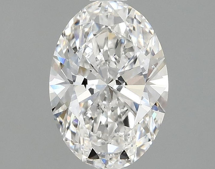 1.54 Carat Oval Shaped Ideal Cut VVS2 IGI Certified Lab Grown Diamond