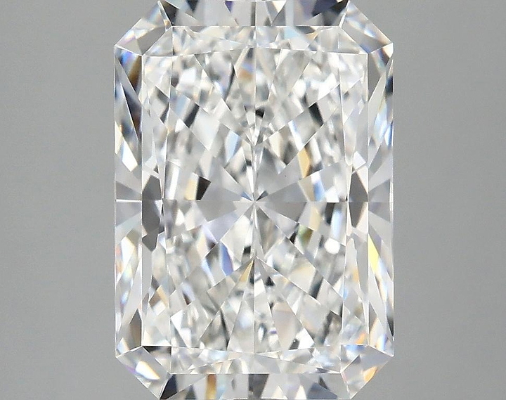 4.09 Carat Radiant Shaped Ideal Cut VVS2 IGI Certified Lab Grown Diamond
