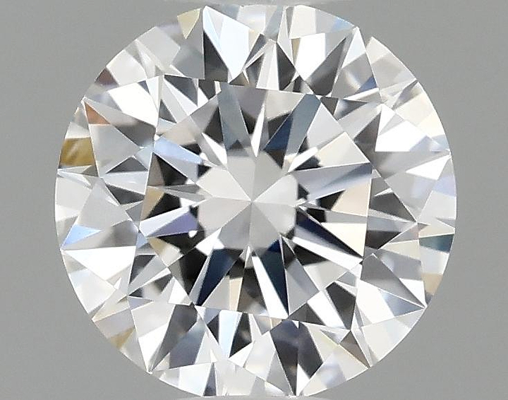 0.97 Carat Round Shaped Ideal Cut VVS2 IGI Certified Lab Grown Diamond