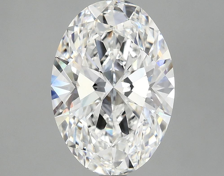 3.06 Carat Oval Shaped Ideal Cut VVS2 IGI Certified Lab Grown Diamond