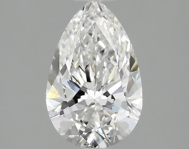 1.41 Carat Pear Shaped Ideal Cut VVS2 IGI Certified Lab Grown Diamond
