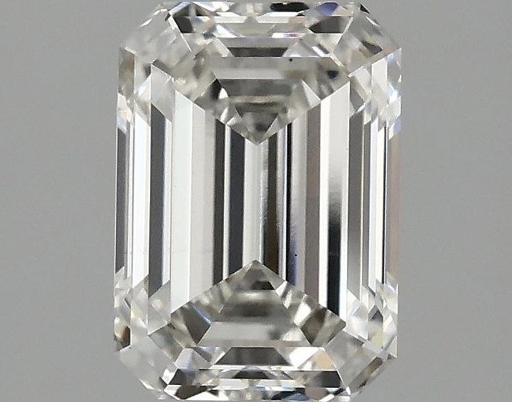 2.09 Carat Emerald Shaped Ideal Cut VS1 IGI Certified Lab Grown Diamond