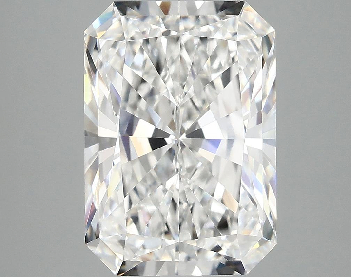 4.08 Carat Radiant Shaped Ideal Cut VVS2 IGI Certified Lab Grown Diamond
