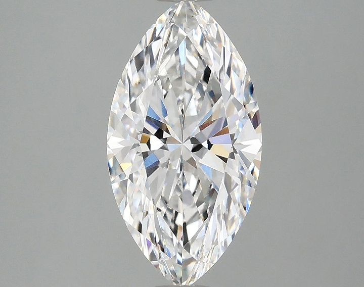 2.06 Carat Marquise Shaped Excellent Cut VS1 IGI Certified Lab Grown Diamond