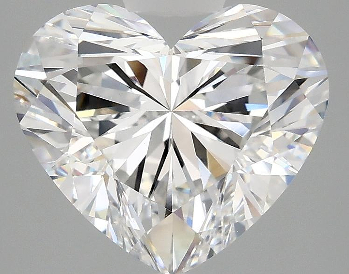 3.07 Carat Heart Shaped Ideal Cut VS1 IGI Certified Lab Grown Diamond
