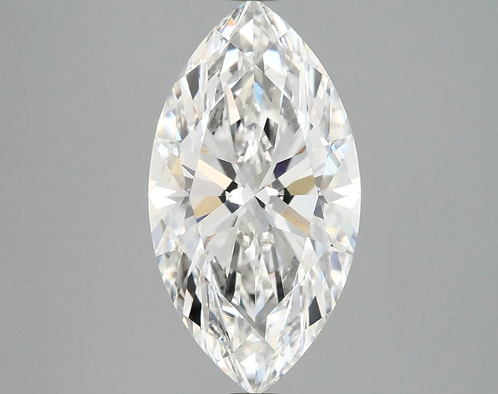 3.01 Carat Marquise Shaped Excellent Cut VVS2 IGI Certified Lab Grown Diamond