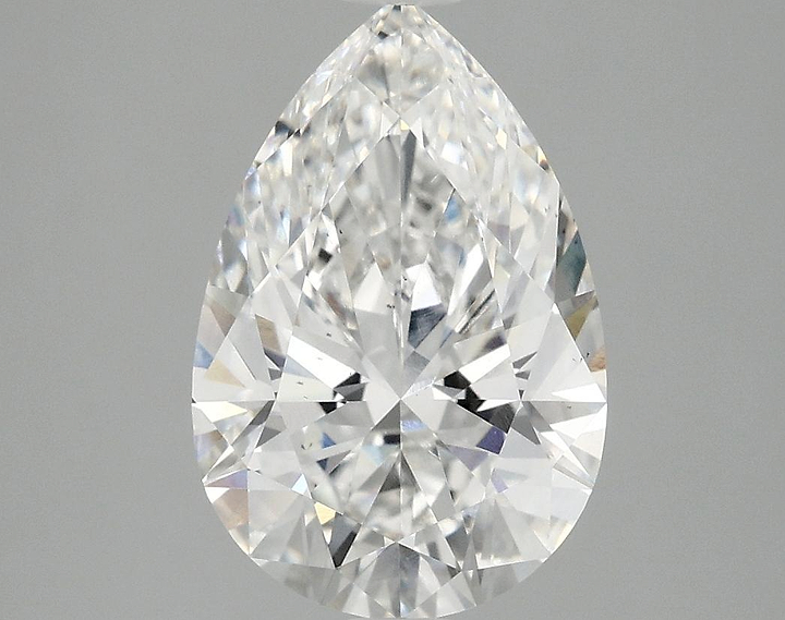 3.09 Carat Pear Shaped Excellent Cut VS2 IGI Certified Lab Grown Diamond